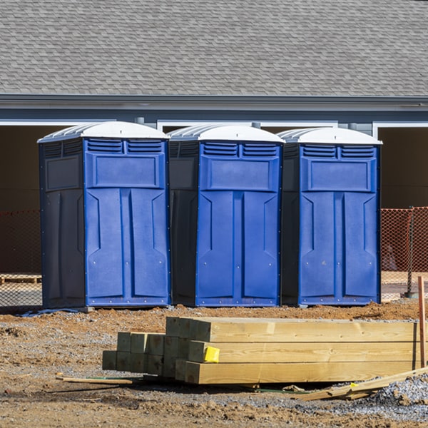 can i customize the exterior of the porta potties with my event logo or branding in Nisland South Dakota